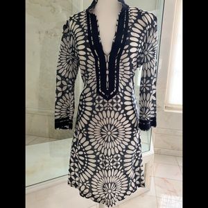 Tory Burch Embroidered Tunic Dress